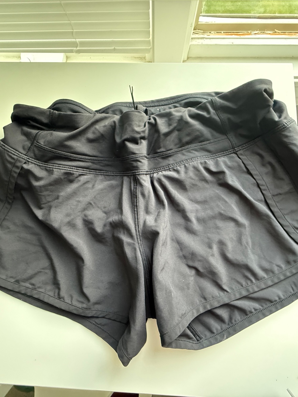 Women's Black Athletic Shorts - Lululemon